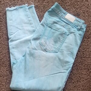 Celebrity Pink Teal Ankle Jeans